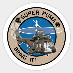 RSAF AS332 Super Puma Sticker